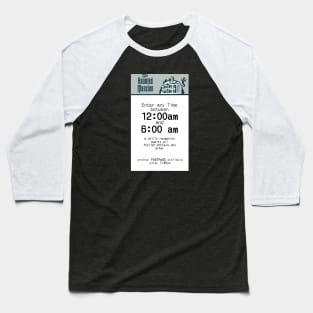 Haunted Fast Pass Baseball T-Shirt